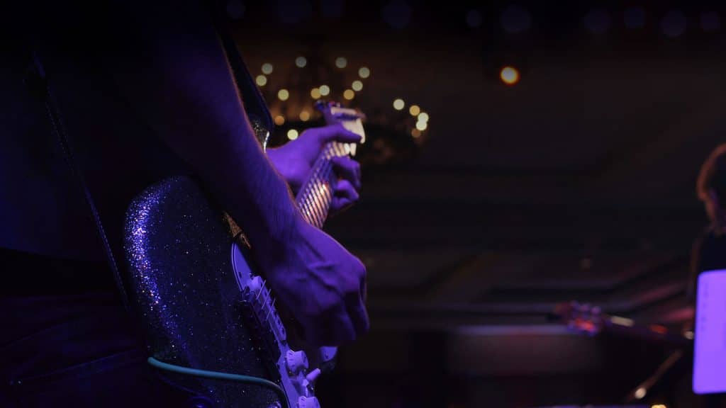 Wakeup Starlight band performing on stage in Calgary